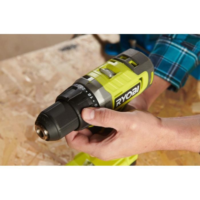 Шуруповерт Ryobi ONE+ RDD18-1C20S 18V, 1х2Ah, 52Нм, 450/1750об/мин, сумка (5133005519) изображение 4