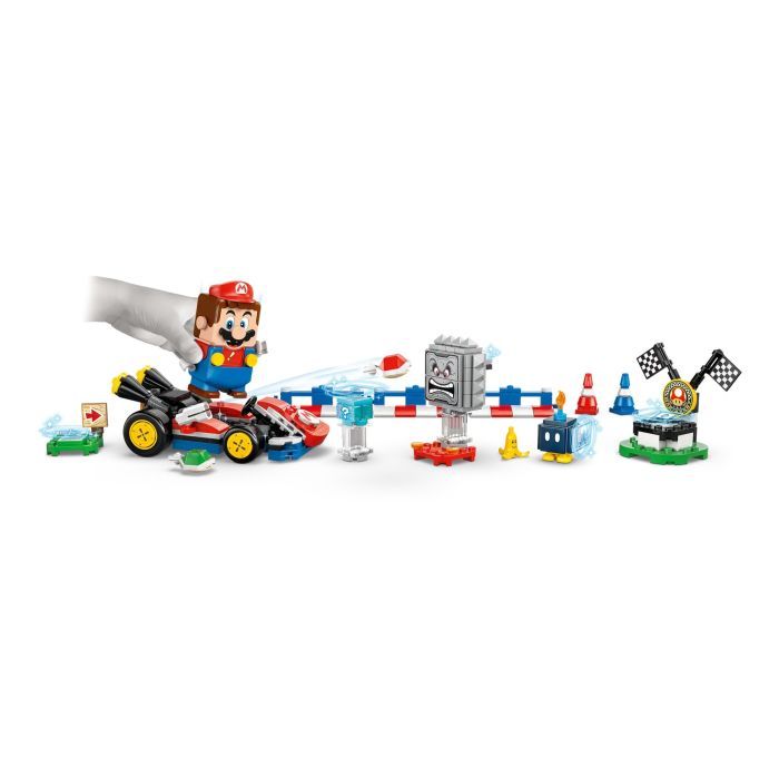 Конструктор LEGO Super Mario Mario Kart – Interactive Mario та Standard Kart (72043) зображення 4