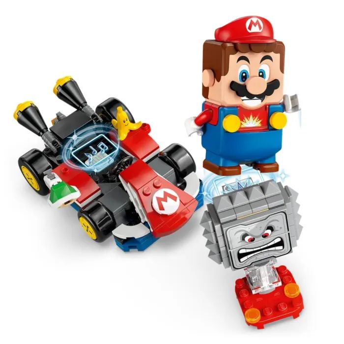Конструктор LEGO Super Mario Mario Kart – Interactive Mario и Standard Kart (72043) изображение 5