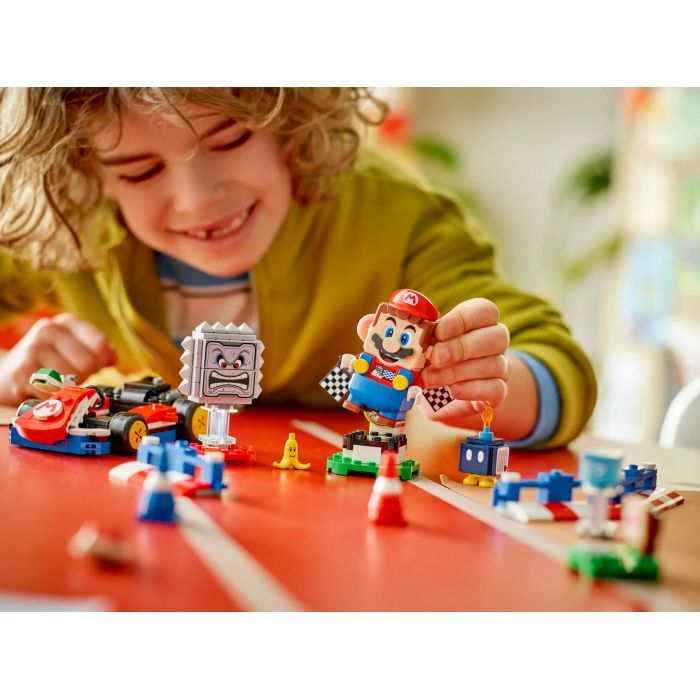 Конструктор LEGO Super Mario Mario Kart – Interactive Mario та Standard Kart (72043) зображення 9