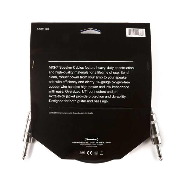 Акустичний кабель MXR High Definition TS Speaker Cable - 3ft (DCSTHD3) зображення 4
