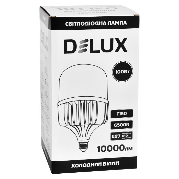 Лампочка Delux T150 100Вт Е27/E40 6500K 230В (90023331) изображение 2