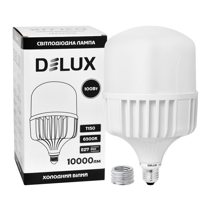 Лампочка Delux T150 100Вт Е27/E40 6500K 230В (90023331) изображение 3