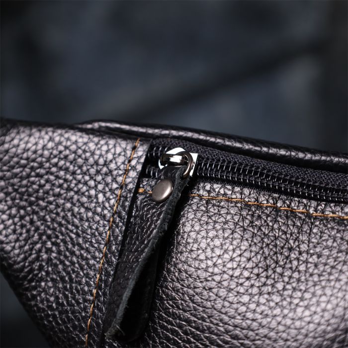 Сумка Shvigel Из натуральной кожи Черная (23127) изображение 10