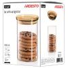 Банка Ardesto Fresh 900 мл, скло, пластик, прозорий (AR1309SFM) изображение 7