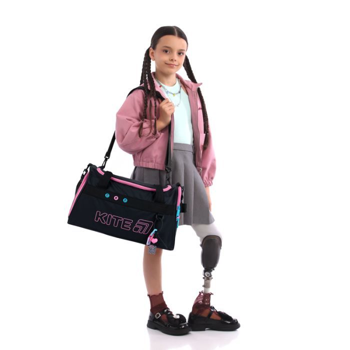Дорожня сумка Kite спортивна Education 2505 Kawaii Stars (K25-2505-1) зображення 10