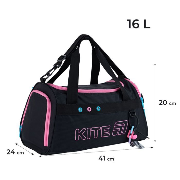 Дорожня сумка Kite спортивна Education 2505 Kawaii Stars (K25-2505-1) зображення 2