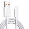 Дата кабель USB 2.0 AM to USB-C 1.0m 6A white Dengos (PLS-TC-6A-WHITE)