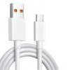 Дата кабель USB 2.0 AM to USB-C 1.0m 6A white Dengos (PLS-TC-6A-WHITE)