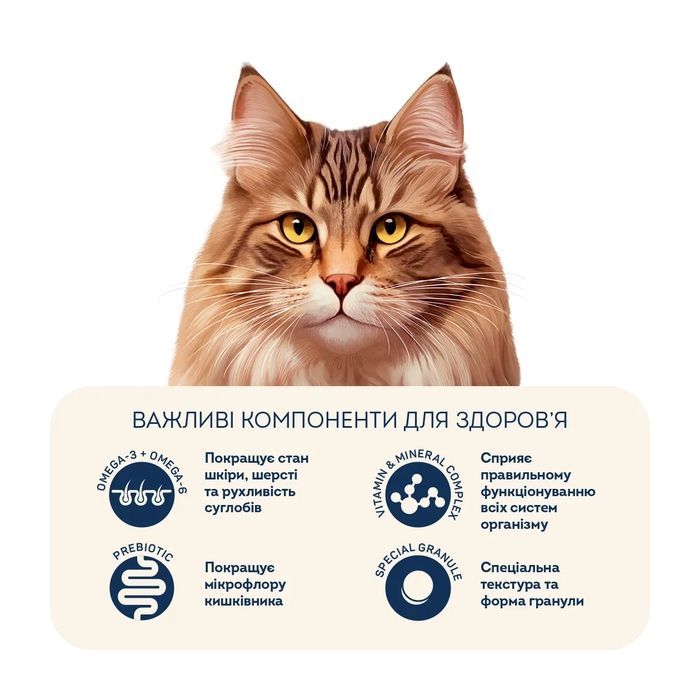 Сухий корм для кішок Home Food For sterilised з кроликом та журавлиною 200 г (4820290090156) зображення 4