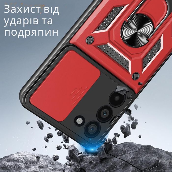 Чехол для мобильного телефона BeCover Military Xiaomi Redmi 15 Red (713924) изображение 3