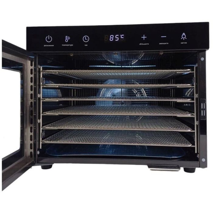 Сушка для овочів та фруктів Tekhniko DH-06H-BK зображення 2