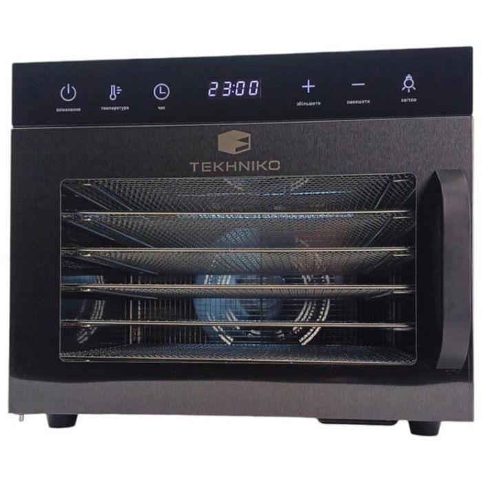 Сушка для овочів та фруктів Tekhniko DH-06H-BK зображення 3