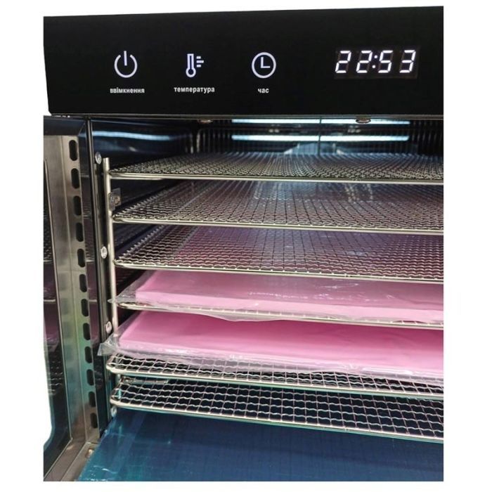 Сушка для овочів та фруктів Tekhniko DH-06H-BK зображення 4