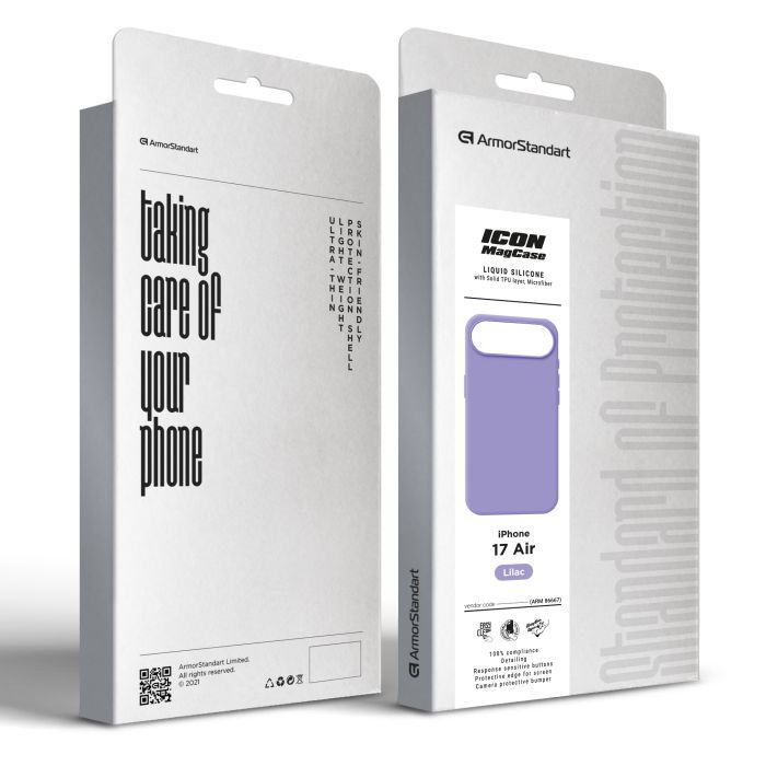 Чехол для мобильного телефона Armorstandart ICON2 MagCase Apple iPhone 17 Air Peony (ARM87081) изображение 2