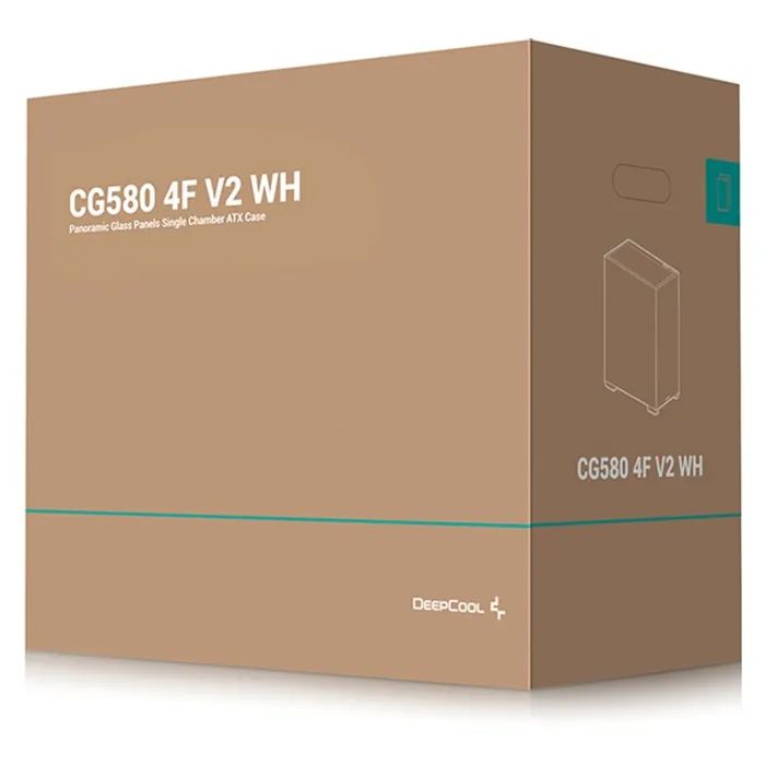 Корпус Deepcool CG580 4F WH V2 зображення 12 Корпус Deepcool CG580 4F WH V2 зображення 12