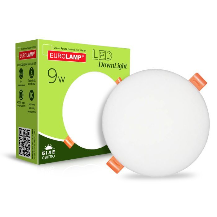 Светильник Eurolamp DecoLight 9W 890Lm 4000K (LED-DLR-9/4(Е)) изображение 2