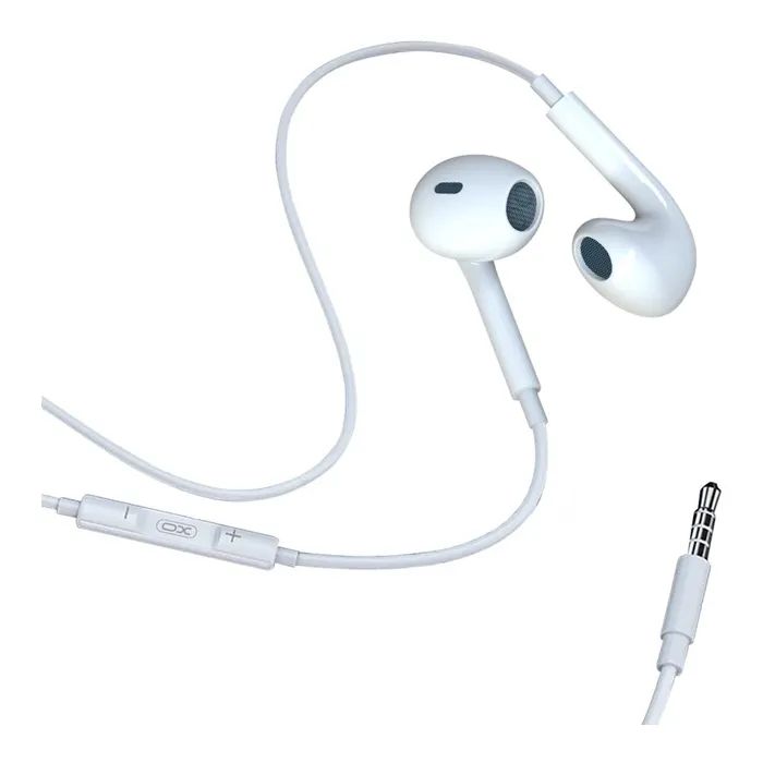 Навушники XO EP43 In-ear Earphone 1.2 м White (6920680879175) зображення 2
