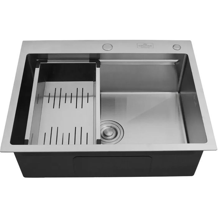 Мойка кухонная Kroner KRPGeburstet-6350HM (CV031452) изображение 6
