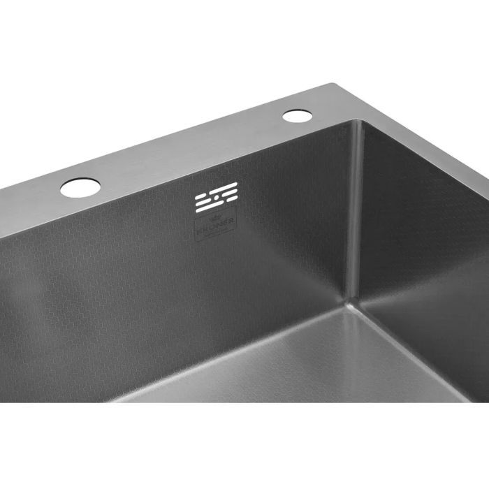 Мойка кухонная Kroner KDBrush6050HM (CV027237) изображение 6