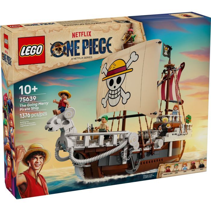 Конструктор LEGO One Piece Пиратский корабль «Всюдоходный Мерри» (75639-)