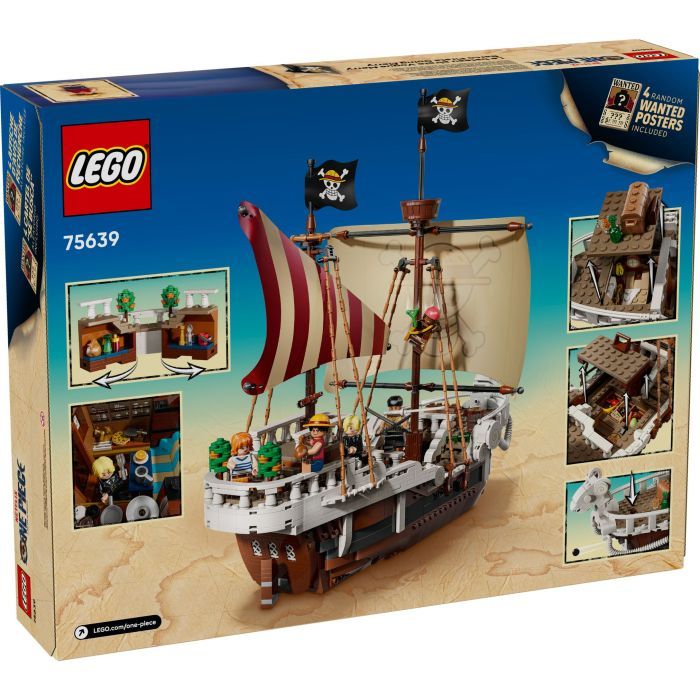 Конструктор LEGO One Piece Пиратский корабль «Всюдоходный Мерри» (75639-) изображение 8