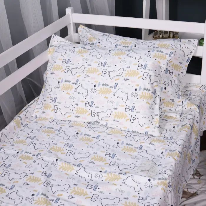 Постельное белье MirSon 011 Dino Фланель 160x220 Полуторный Евро (2200009654589) изображение 5