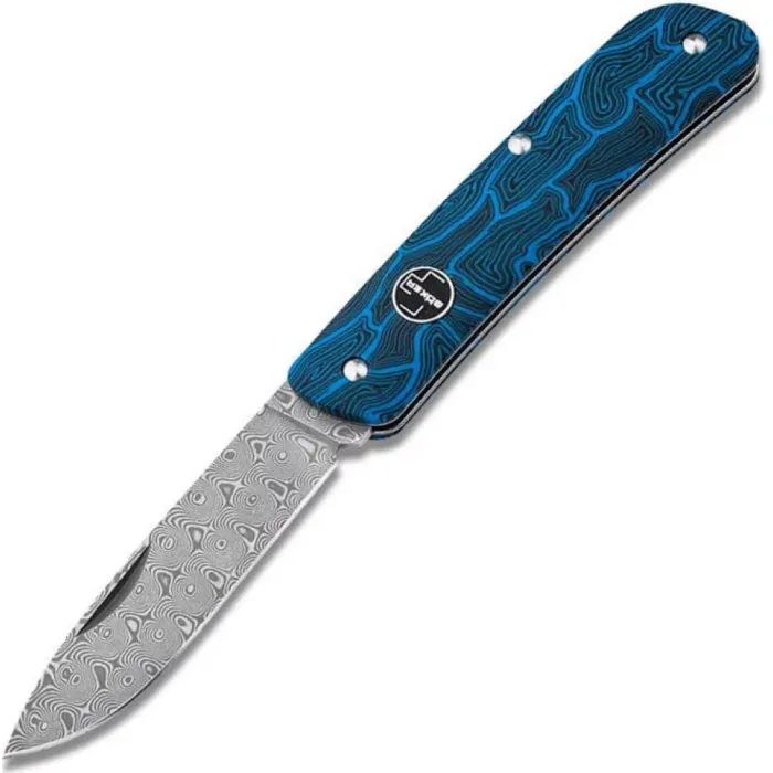 Нож Boker Plus Tech Tool Damast Blue (01BO559DAM)