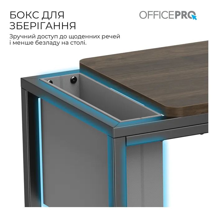 Приставний стіл OfficePro з місцем для зберігання SD175DW (SD175DW) зображення 7