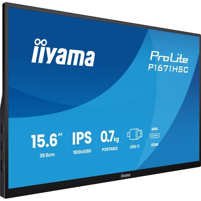 Монитор iiyama P1671HSC-B1 изображение 2