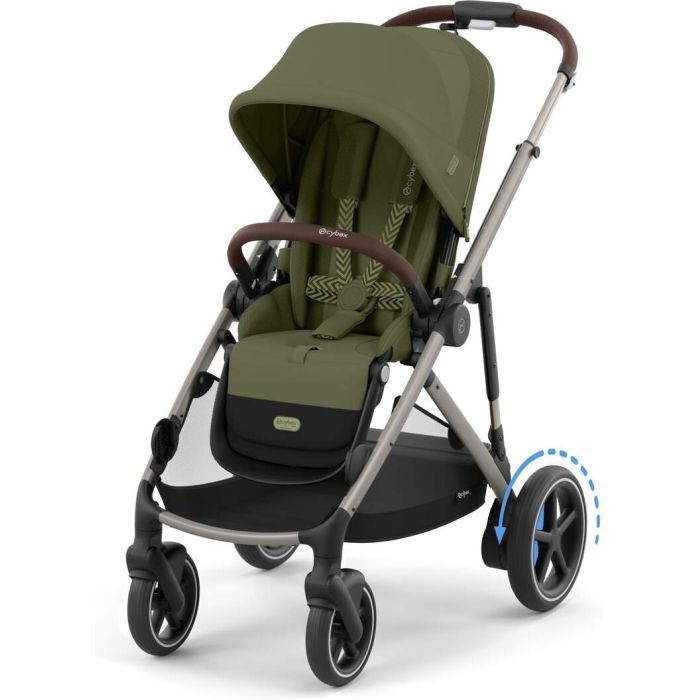 Коляска Cybex eGazelle S TPE Moss Green khaki (525000169)