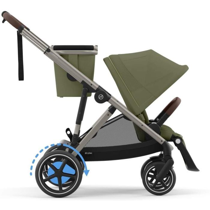 Коляска Cybex eGazelle S TPE Moss Green khaki (525000169) изображение 7