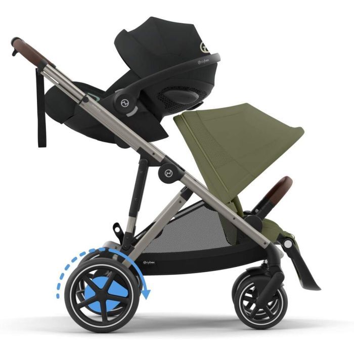 Коляска Cybex eGazelle S TPE Moss Green khaki (525000169) изображение 8