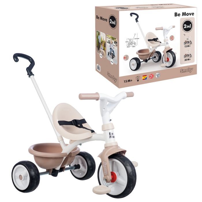 Детский велосипед Smoby Бі Муві. 2 в 1 Рожева перлина (7600740339)