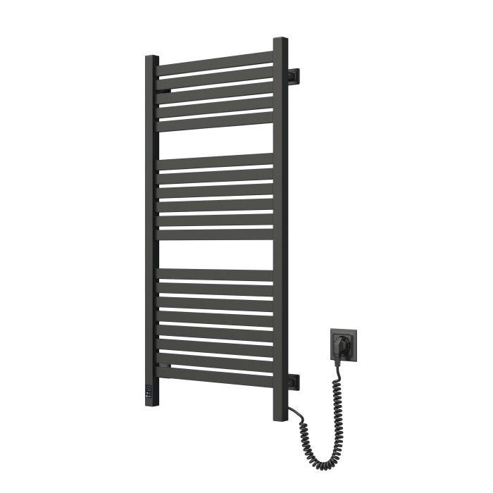 Сушарка для рушників Navin Авангард Х 1000х480 Wi-Fi правобічна чорний муар (12-272055-4810) зображення 5