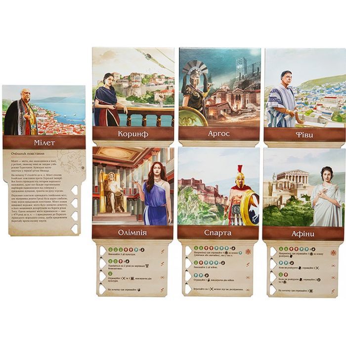 Настольная игра Kilogames Хора. Расцвет империи (Khora. Rise of Empire) (укр.) (KG-2640) изображение 6