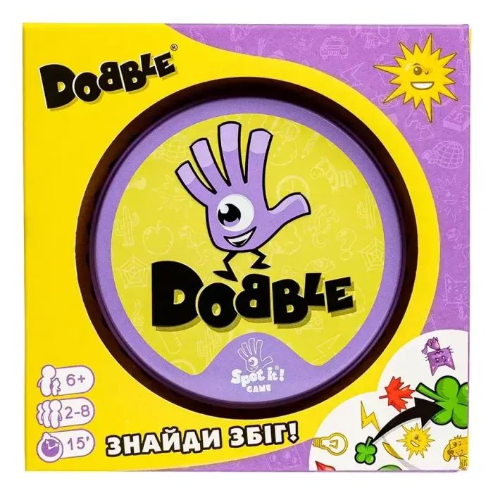 Настольная игра Ігромаг Доббль (Dobble, Spot It!) (DOBB01UA) изображение 8