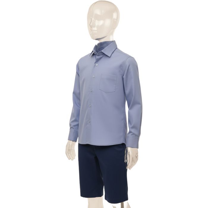 Рубашка детская Lakids длинным рукавом (1551-146B-blue) изображение 4