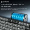 Клавіатура GamePro Asgard Yord Wireless/Bluetooth/USB UA Black (MK266BK) зображення 11