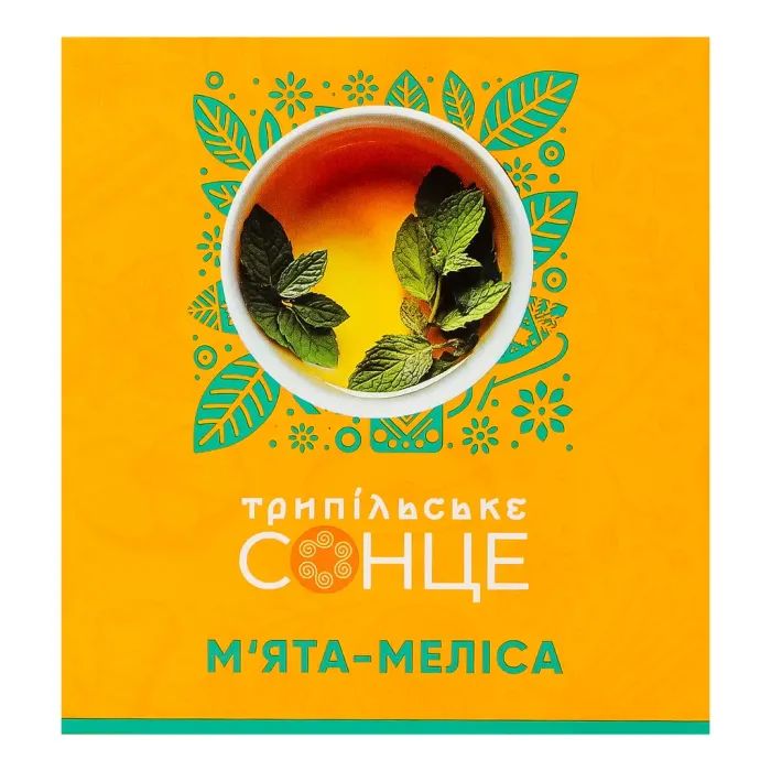 Чай Трипільське Сонце М'ята-Меліса 20х1.3 г (trs.04474) зображення 2