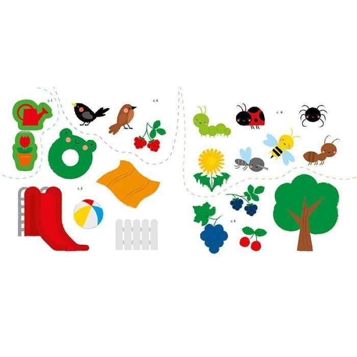 Книга Мої перші слова з наліпками. На дачі - Альона Пуляєва Ранок (9786170986863) зображення 2