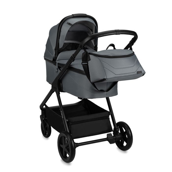 Коляска MoMi 2 в 1 GISELLE (grey) (WOSP00037)