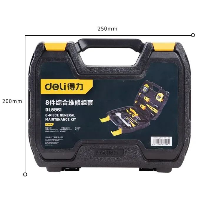 Набір інструментів Deli 8 шт. (DL5961) зображення 3