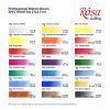Акварельні фарби Rosa Gallery SPECTRUM, 21*2,5мл, з пензлем, кювета Індіго металевий пенал (4823098544777) зображення 6