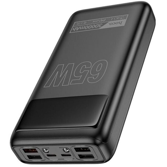 Батарея універсальна HOCO 30000mAh Apollo PD/65W QC/3.0 Black (DB81 / 714720) зображення 2