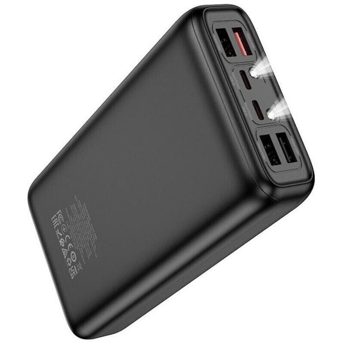 Батарея універсальна HOCO 30000mAh Apollo PD/65W QC/3.0 Black (DB81 / 714720) зображення 3