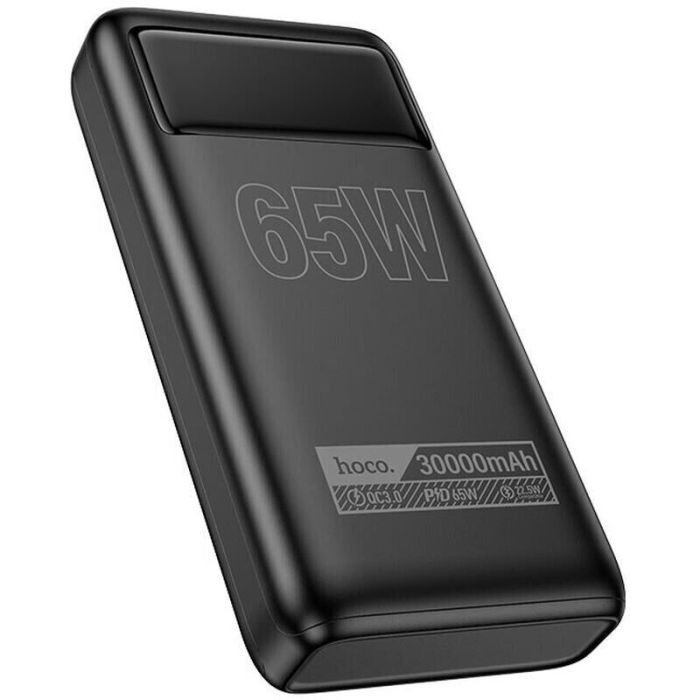 Батарея універсальна HOCO 30000mAh Apollo PD/65W QC/3.0 Black (DB81 / 714720) зображення 4