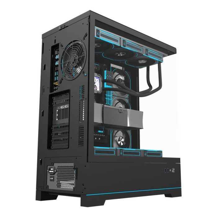 Корпус для ПК DARKFLASH DY451L PRO BLACK изображение 6