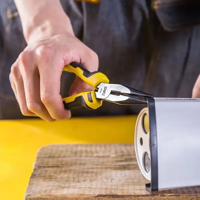 Плоскогубцы Deli с длинным носом #6 (EDL2106) изображение 4