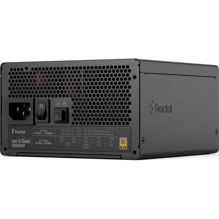 Блок питания Fractal Design 1000W Ion 3 Gold (FD-P-IA3G-100-EU) изображение 9